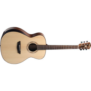 Washburn WCG10SNS Comfort Deluxe Grand Auditorium Acoustic Guitar-Natural (Discontinued)-Music World Academy