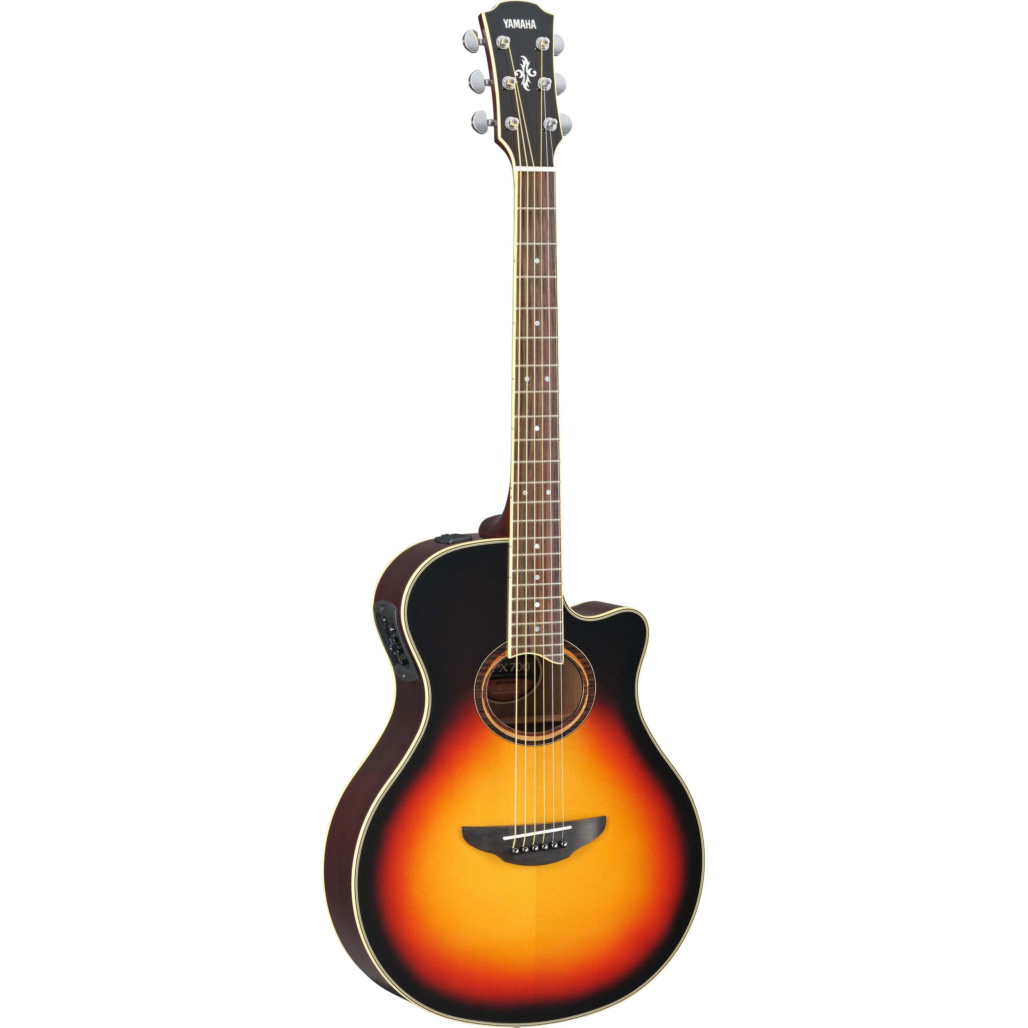 Yamaha APX-700II-VS APX Series Acoustic/Electric Guitar-Vintage Sunburst-Music World Academy