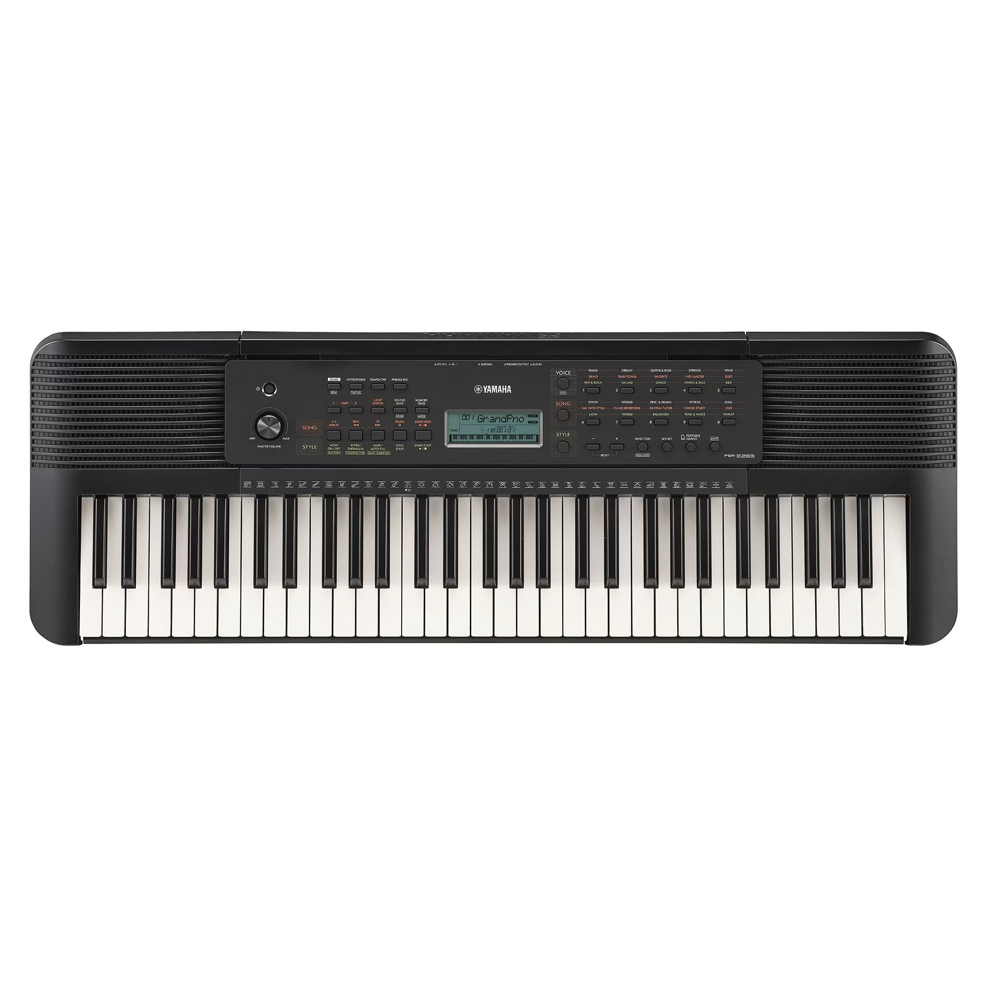 Yamaha PSR-E283 PSR E-Series 61 Key Portable Keyboard-Music World Academy