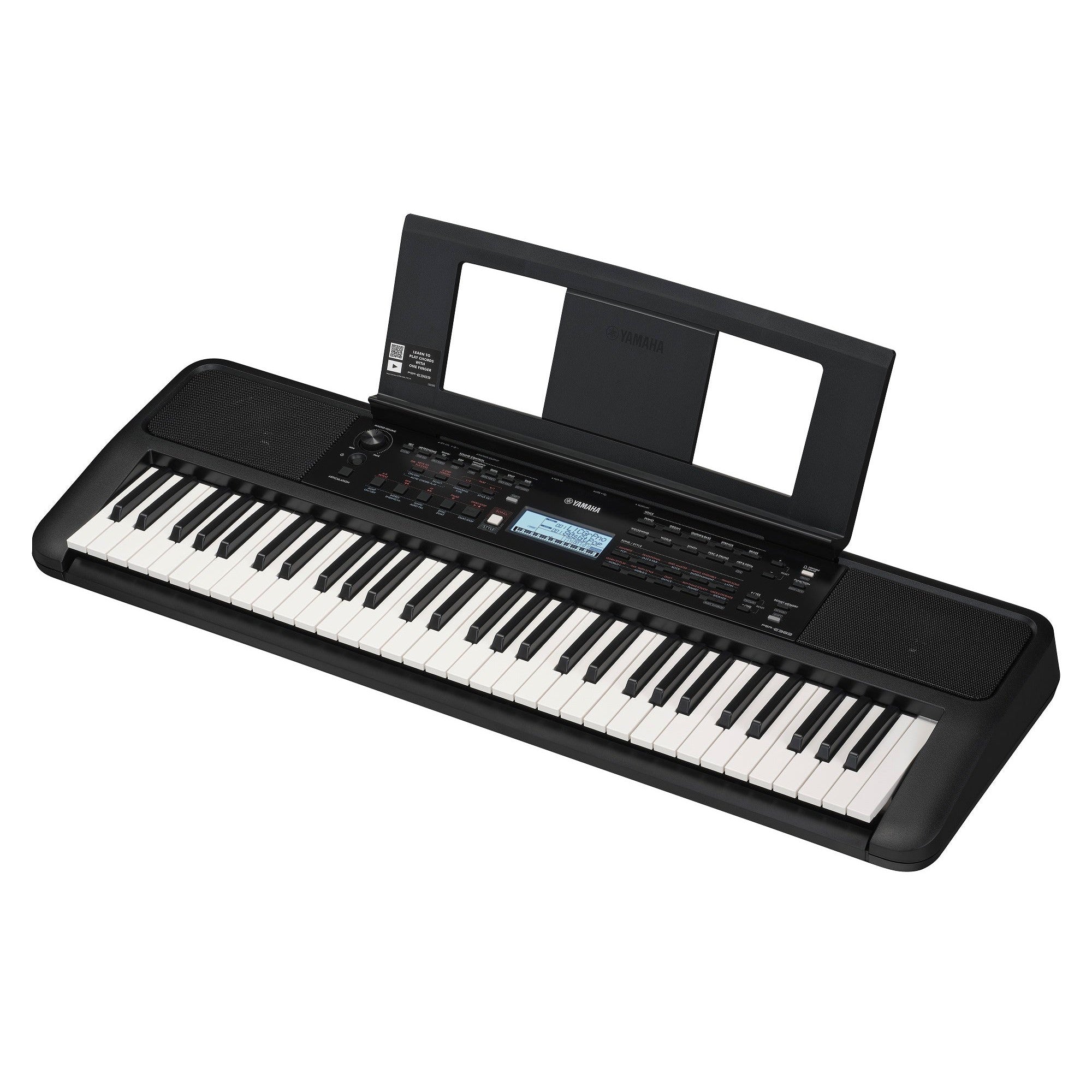 Yamaha PSR-E383 PSR E-Series 61 Key Portable Digital Keyboard-Music World Academy