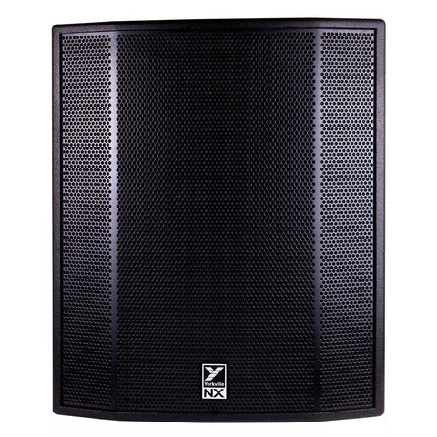 Yorkville NX18SP NX Series Powered Subwoofer with 18" Speaker-2400 Watts Peak-Music World Academy