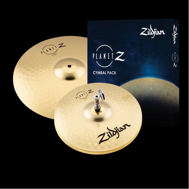 Zildjian ZP1316 Planet Z Launch Cymbal Pack with 13" Hi-Hat & 16" Crash (Discontinued)-Music World Academy