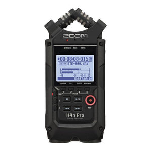 Zoom H4-N Pro-AB Handy Recorder-All Black (Discontinued)-Music World Academy