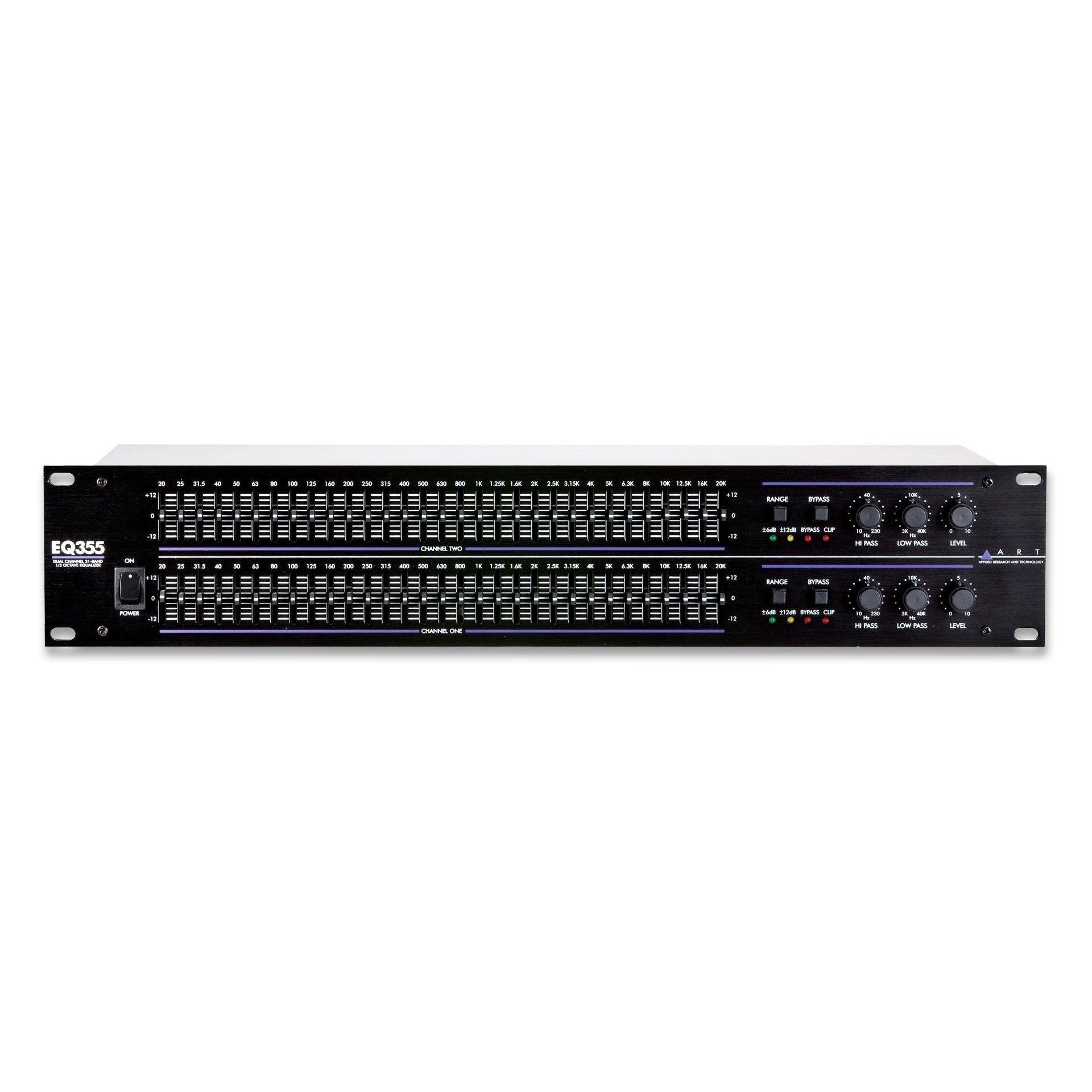 ART EQ355 Dual 31-Band Equalizer-Music World Academy