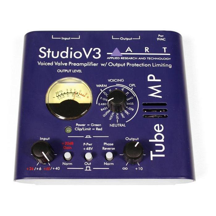 ART TubeMP Studio V3 Microphone/Instrument Preamp-Music World Academy