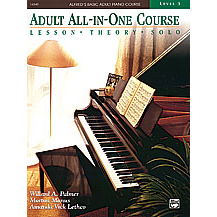 Alfred 14540 Adult All-in-One Basic Piano Course Level 3-Music World Academy