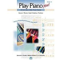 Alfred 17193 Play Piano Now! Basic Adult Piano Course Book 1-Music World Academy