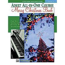 Alfred 17385 Merry Christmas Book Adult All-In-One Piano Course Book-Level 1-Music World Academy