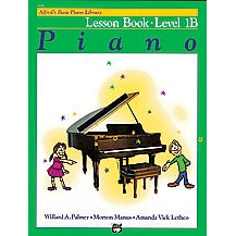 Alfred 2106 Basic Piano Lesson Book Level 1B-Music World Academy