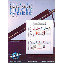 Alfred 2118 Basic Adult Piano Theory Book-Level 2-Music World Academy