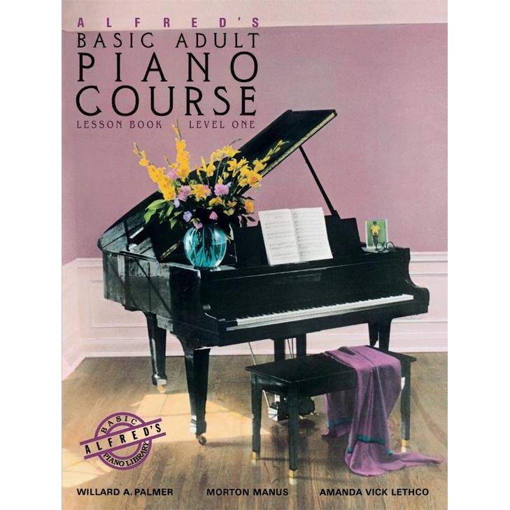 Alfred 2236 Basic Adult Piano Course Lesson Book-Level 1-Music World Academy