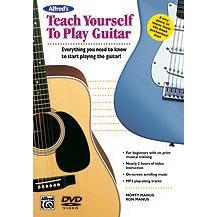 Alfred 22625 Teach Yourself to Play Guitar Book with Online Access-Music World Academy
