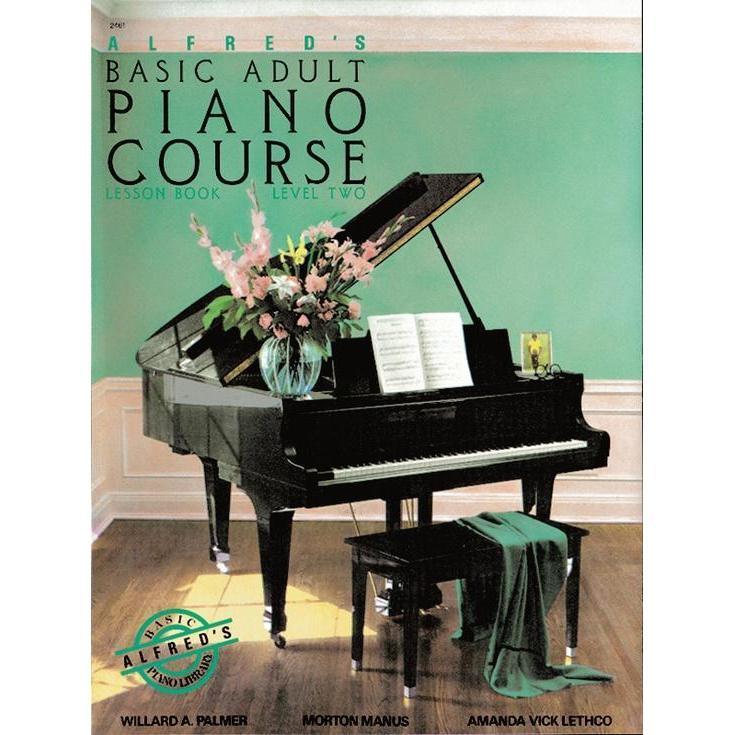 Alfred 2461 Basic Adult Piano Course Lesson Book-Level 2-Music World Academy