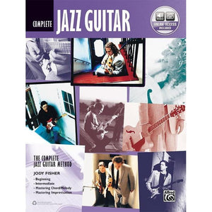 Alfred 34352 Complete Jazz Guitar Book with Online Access-Music World Academy