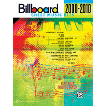 Alfred 35002 Billboard Music Hits 2000-2010 Book-Piano/Vocal/Guitar-Music World Academy