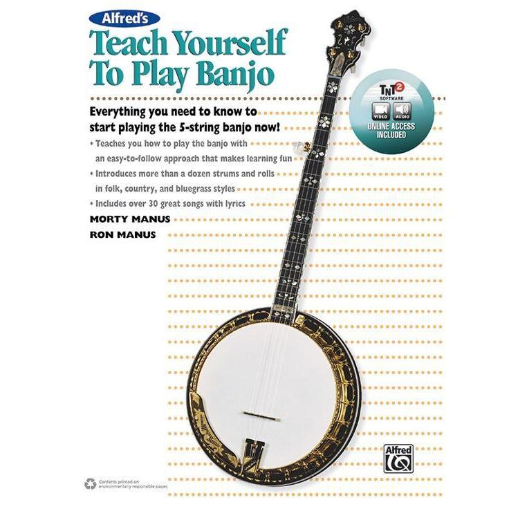 Alfred 42730 Teach Yourself To Play Banjo with Online Access-Music World Academy