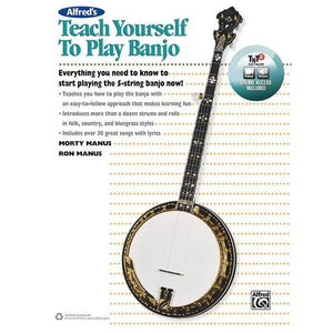 Alfred 42730 Teach Yourself To Play Banjo with Online Access-Music World Academy