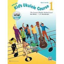 Alfred 45033 Kid's Ukulele Course Book 1 with Online Audio-Music World Academy