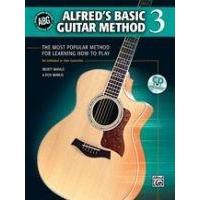 Alfred 45308 Basic Guitar Method Book 3 with Online Access-Music World Academy