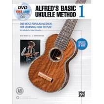 Alfred 46015 Basic Ukulele Method Book 1 with DVD & Online Audio-Music World Academy