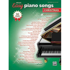 Alfred 46022 Easy Piano Songs Christmas Book-Music World Academy