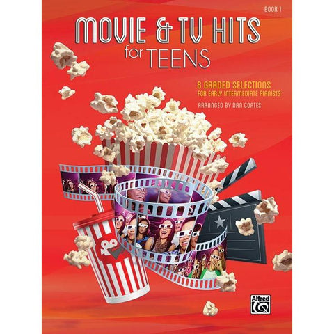 Alfred 46071 Movie & TV Hits for Teens Book 1-Music World Academy