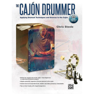 Alfred 47758 The Cajon Drummer Book with Online Video & Audio-Music World Academy