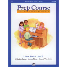 Alfred 6291 Basic Piano Prep Course for the Young Beginner Lesson Book Level E-Music World Academy