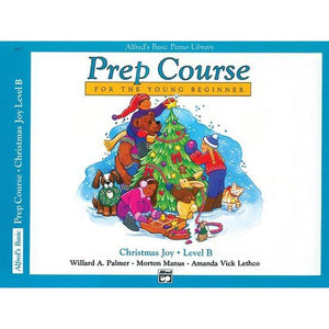 Alfred 6477 Basic Piano Prep Course for the Young Beginner Christmas Joy Level B-Music World Academy