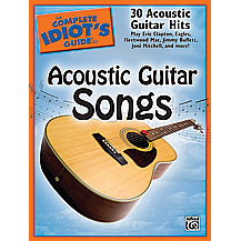 Alfred AP1197 The Complete Idiot's Guide to Acoustic Guitar Song Book-Music World Academy
