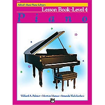 Alfred AP1210 Basic Piano Lesson Book Level 4-Music World Academy