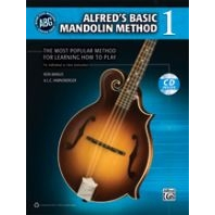 Alfred AP4246 Basic Mandolin Method Book 1 with CD-Music World Academy
