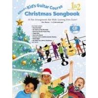 Alfred AP4554 Kid's Guitar Course Christmas Songbook with CD Level 1 & 2-Music World Academy
