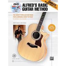 Alfred AP5009 Basic Guitar Method Book Complete -Third Edition with DVD-Music World Academy