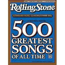 Alfred AP5010 Rolling Stone 500 Greatest Songs of all Time Book Volume 2 Classic Rock Easy Tab-Music World Academy