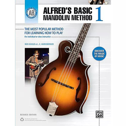 Alfred AP5378 Basic Mandolin Method Book 1-Music World Academy