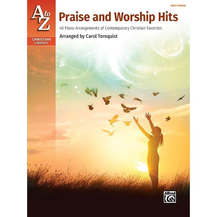 Alfred AP5380 A to Z Praise and Worship Hits Easy Piano-Music World Academy