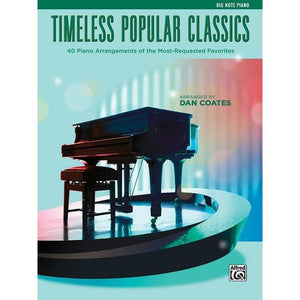 Alfred AP5387 Timeless Popular Classics Big Note Collection-Music World Academy