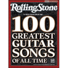 Alfred AP5393 Rolling Stone 100 Greatest Songs of all Time Book Authentic Guitar Tab-Music World Academy