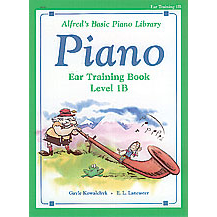 Alfred Basic Piano Course Ear Training Book 1B-Music World Academy