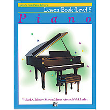 Alfred Basic Piano Lesson Book Level 5-Music World Academy