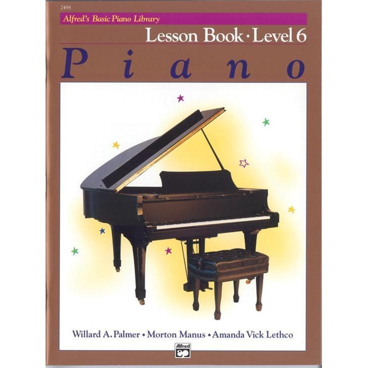 Alfred Basic Piano Lesson Book Level 6-Music World Academy