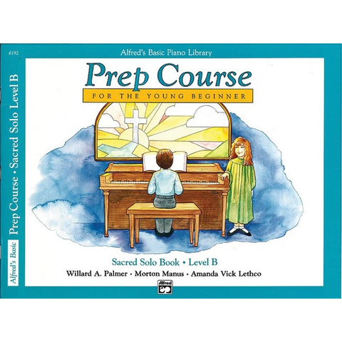 Alfred Basic Piano Prep Course for the Young Beginner Sacred Solo Book Level B-Music World Academy