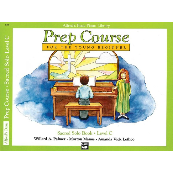 Alfred Basic Piano Prep Course for the Young Beginner Sacred Solo Book Level C-Music World Academy