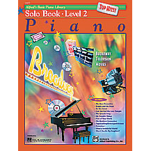 Alfred Basic Piano Solo Book Top Hits-Level 2-Music World Academy