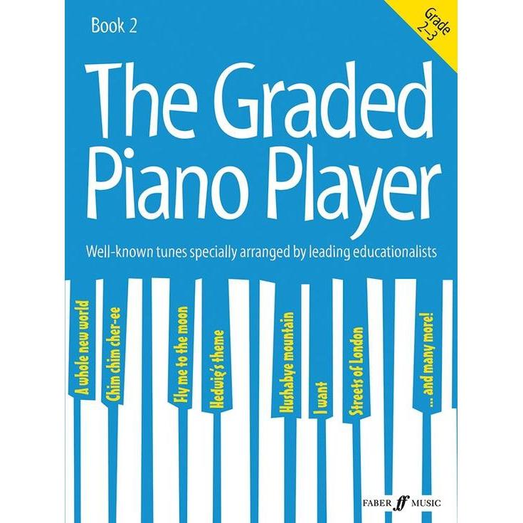 Alfred Faber Music The Graded Piano Player Book Grade 2-3-Music World Academy