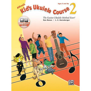 Alfred Kid's Ukulele Course Book 2 with Online Audio-Music World Academy