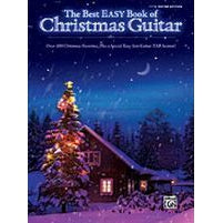 Alfred The Best Easy Book of Christmas Guitar-Music World Academy