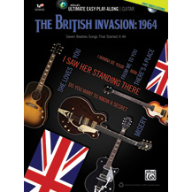 Alfred The British Invasion:1964 Ultimate Easy Play-Along Guitar Book & DVD-Music World Academy