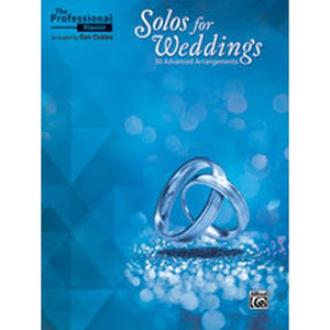 Alfred The Professional Pianist Solos for Weddings Book-Music World Academy
